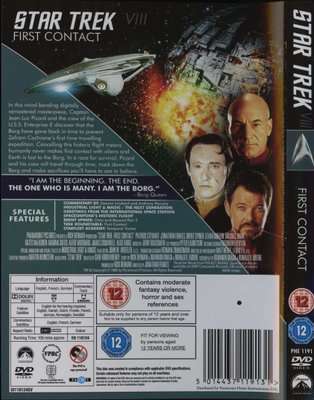 Star Trek: First Contact (English, German, French, DVD)