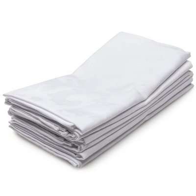 Balducci 100% Cotton Napkins (Set of 6)(White) (45 x 45)