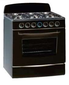 Sunbeam 6 Burner Gas / Gas Cooker - Black