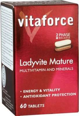 Vitaforce Ladyvite Mature - Multivitamin and Minerals (60 Tablets)