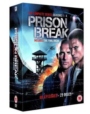 Prison Break - Season 1-4 - Includes The Final Break (DVD, Boxed set)