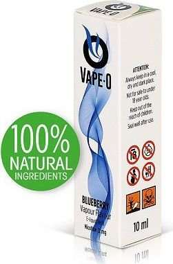 Vape-O Nicotine Refill Liquid 10ml - Blueberry Flavour 12mg