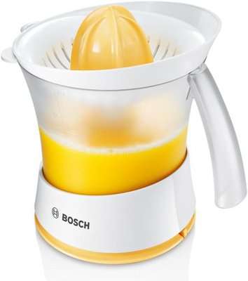 Bosch MCP3500 Citrus Press with Pulp Adjustment (White and Yellow)