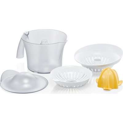 Bosch MCP3500 Citrus Press with Pulp Adjustment (White and Yellow)