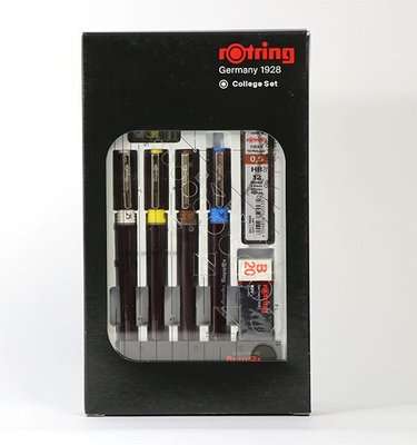 Rotring Rapidograph College Pen Set