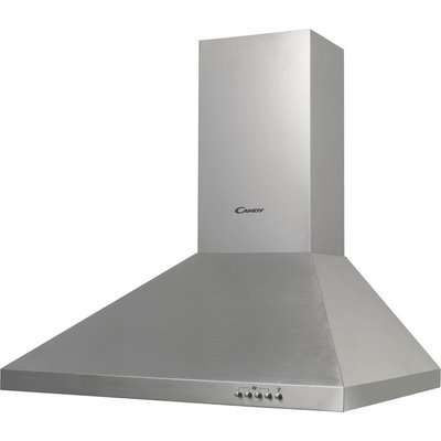Candy Chimney Cooker Hood (600mm | Inox Silver)
