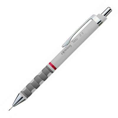 Rotring Tikky Mechanical Clutch Pencil (0.5mm)(White)