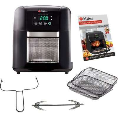 Milex Digital Hurricane Power AirFryer Oven XL with Rotisserie