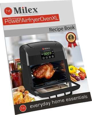 Milex Digital Hurricane Power AirFryer Oven XL with Rotisserie