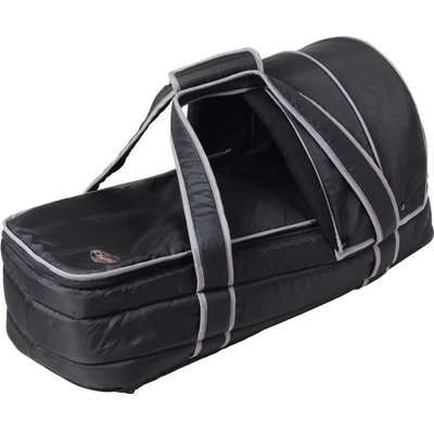 Chelino Soft Carry Cot - Black & Grey