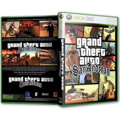 Grand Theft Auto: San Andreas (XBox 360, DVD-ROM)