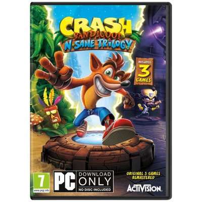 Crash Bandicoot N. Sane Trilogy (Steam Code Only Works in Middle East & Africa) (PC)