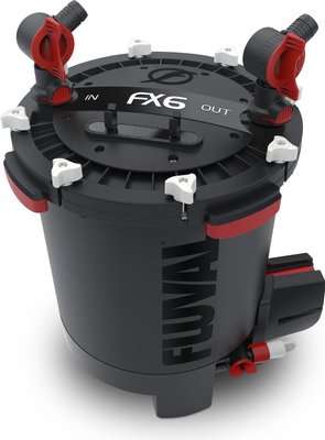 Fluval FX6 Performance Canister Filter for Aquariums up to 1500L (3500 L/Hour)