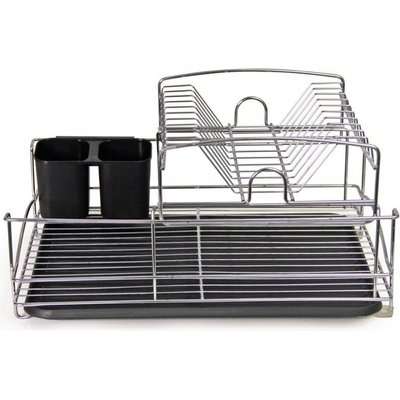 Fine Living Balcony Dish Rack (Black)
