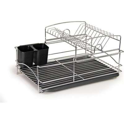 Fine Living Balcony Dish Rack (Black)