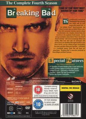 Breaking Bad - Season 4 (DVD, Boxed set)