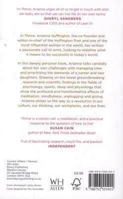 Thrive - The Third Metric to Redefining Success and Creating a Happier Life (Paperback)