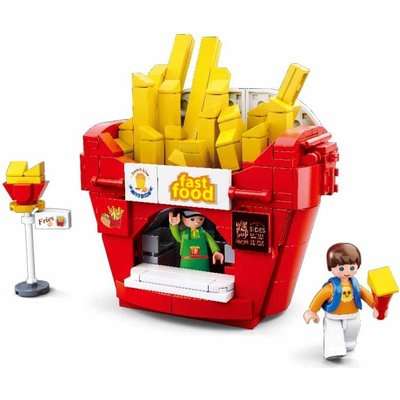 Sluban Foodcourt - French Fries House (320 Pieces)