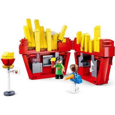 Sluban Foodcourt - French Fries House (320 Pieces)