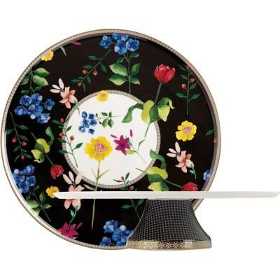 Maxwell and Williams Tea's and C's - Contessa Footed Cake Stand (Black)(30cm)