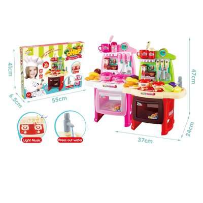 Jeronimo Chef Cooking Playset (Red and Green)