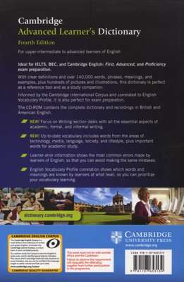 Cambridge advanced learners dictionary (Paperback)