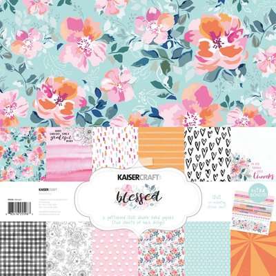 Paper Pack Blessed (12"x12")(12 Sheets)