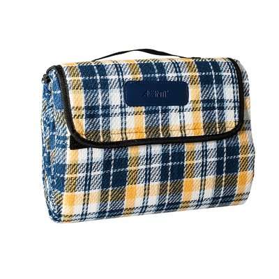 Avanti Picnic Blanket (170 x 145cm) (Blue & Yellow)