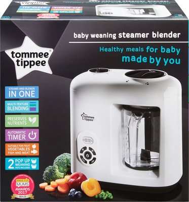 Tommee Tippee Closer To Nature Steamer Blender