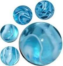 Marbles - Sky 20 Small + 1 Large