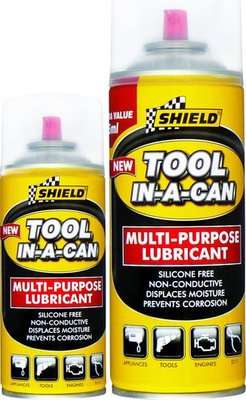 Shield Tool-in-a-Can Multi-Purpose Spray Twinpack (375ml & 150ml)