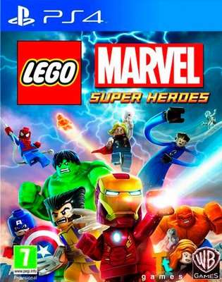 Lego Marvel Super Heroes (PlayStation 4, Blu-ray disc)