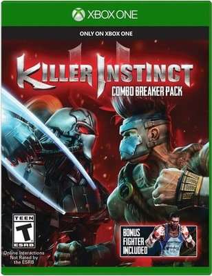 Killer Instinct (XBox One, Blu-ray disc)