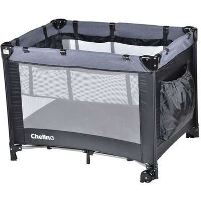 Chelino Lilo Camp Cot (Black)
