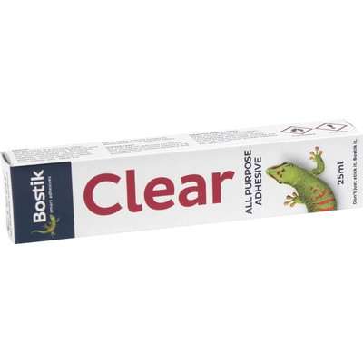 Bostik Clear Adhesive (25ml)