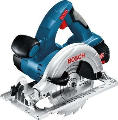 Bosch GKS 18 V-Li Professional Cordless Circular Saw (18V)(No Battery or Charger)(Black and Blue)