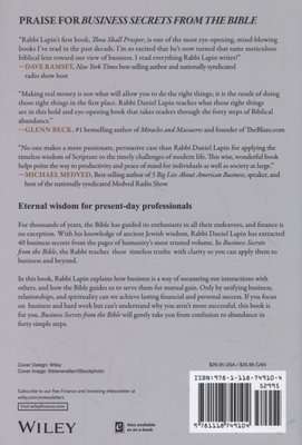 Business Secrets from the Bible - Spiritual Success Strategies for Financial Abundance (Hardcover)