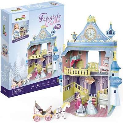 CubicFun 3D Puzzle - Fairytale Castle (81 Piece)