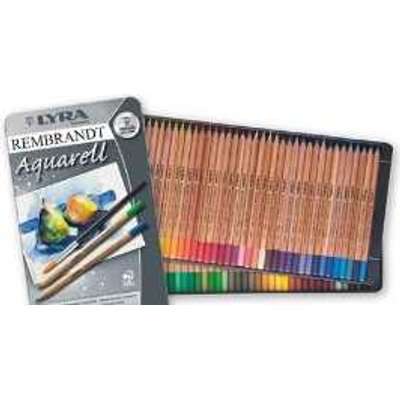 Lyra Rembrandt Acquarell Fine Arts Coloured Pencils (Metal Box of 36)(Assorted Colours)