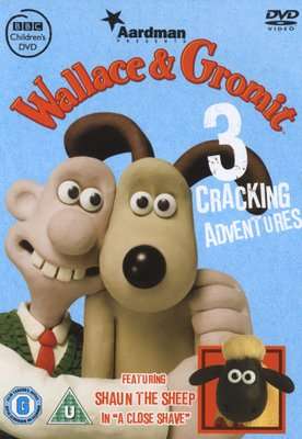 Wallace And Gromit - 3 Cracking Adventures - A Grand Day Out / The Wrong Trousers / A Close Shave (D