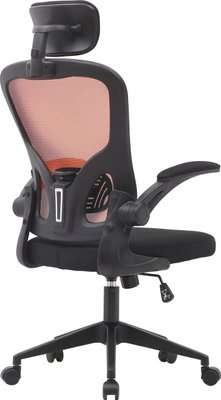 Linx Lennon High Back Mesh Chair (Orange)