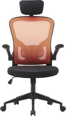 Linx Lennon High Back Mesh Chair (Orange)