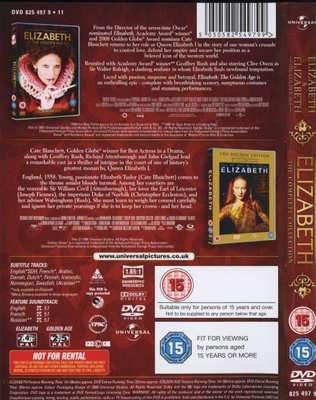 Elizabeth: The Complete Collection - Elizabeth / Elizabeth: The Golden Age (English, French, DVD, Bo