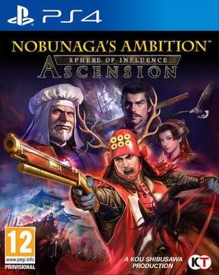 Nobunaga's Ambition: Sphere of Influence - Ascension (PlayStation 4, Blu-ray disc)