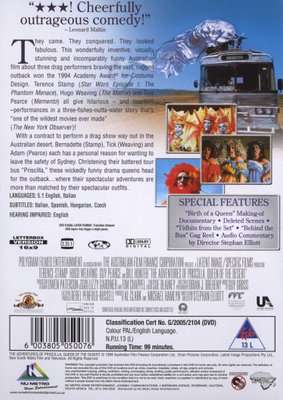 The Adventures of Priscilla, Queen Of The Desert (DVD)