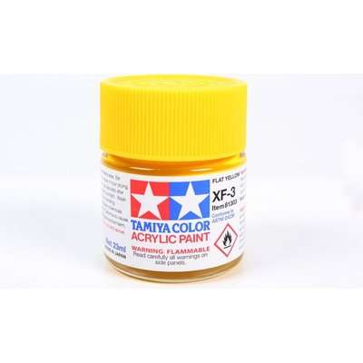 Tamiya XF-3 Enamel Paint (Flat Yellow)