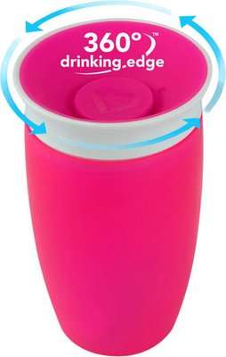 Munchkin Miracle 360 Cup - 414 ml (Pink)