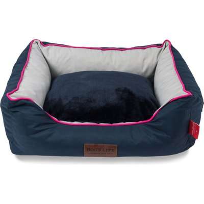 Dog's Life New Premium Country Waterproof Bed (Navy)