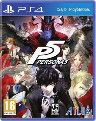 Persona 5 (PlayStation 4, Blu-ray disc)