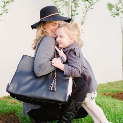 Baby Sense Mom & Baby Bag - Melaine Black